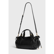 Gérard Darel Le 18 Hours Handbag Cuir Bubble Black