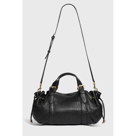 Gérard Darel Le 18 Hours Handbag Cuir Bubble Black