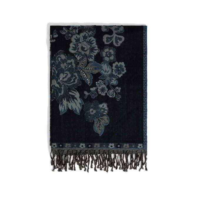 Gerard Darel Dorine Marine Scarf