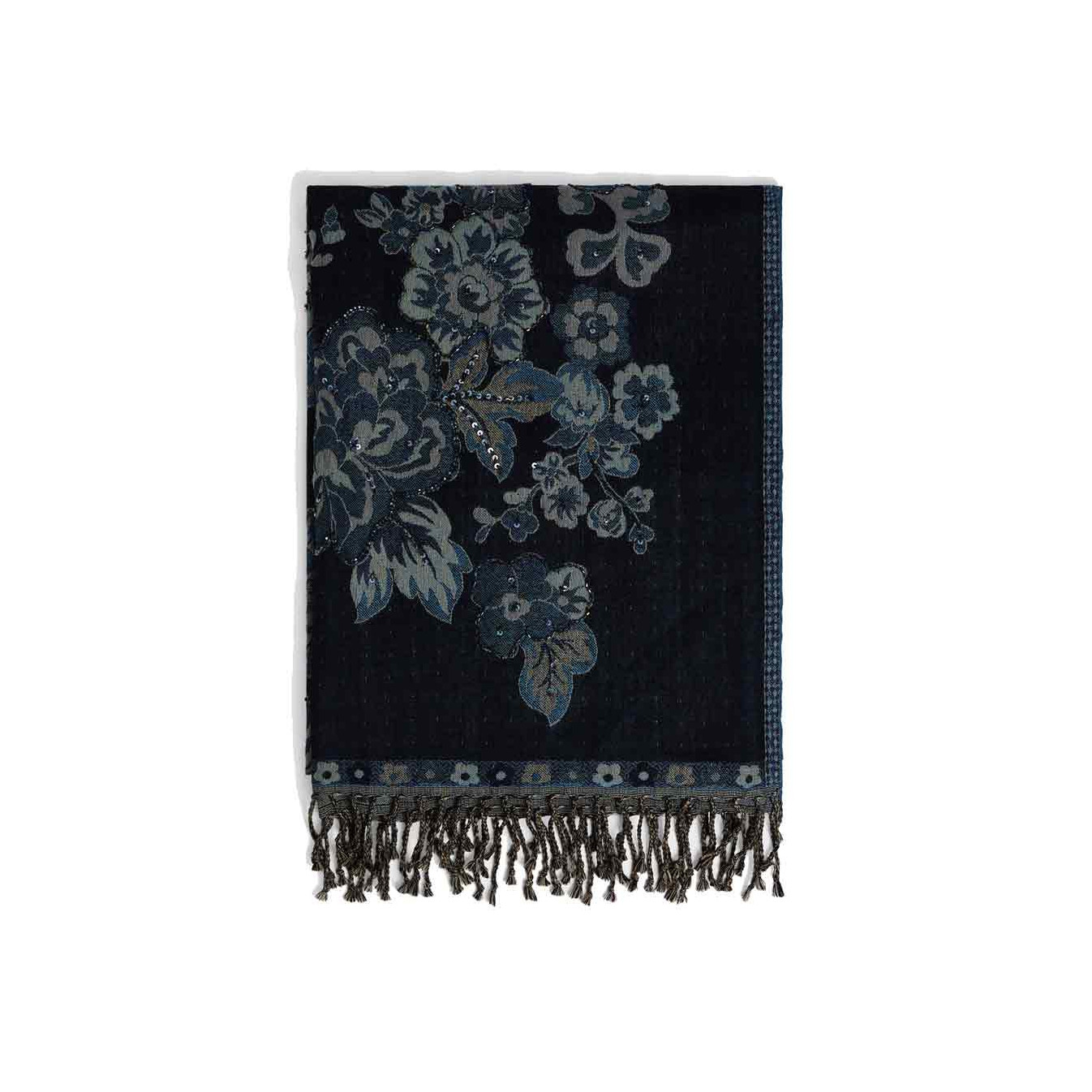 Gerard Darel Dorine Marine Scarf