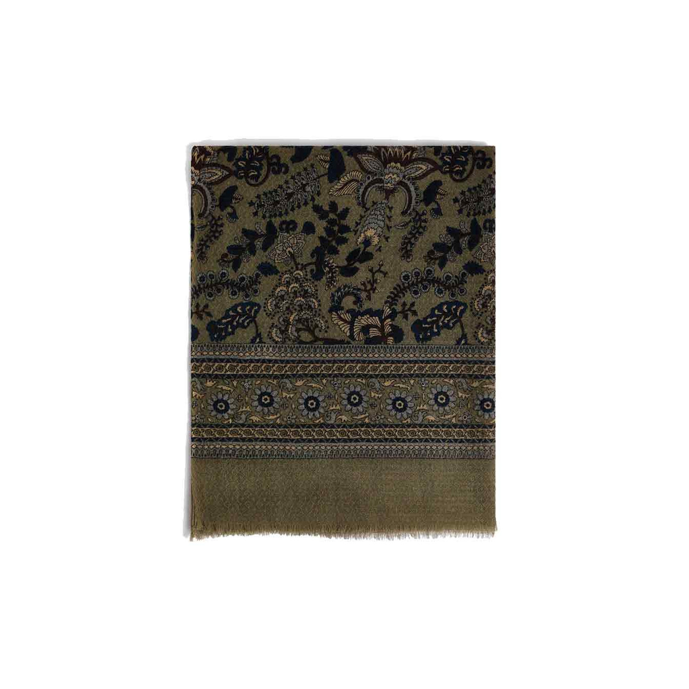 Écharpe Gérard Darel Marron à 4 Pans - Modèle Occasion, Parfait Pour Un Look Chic Et Cosy