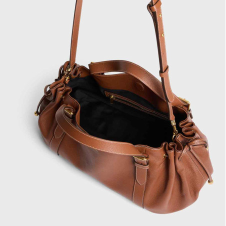 Gérard Darel Le 24 Hours Premium Handbag Tan