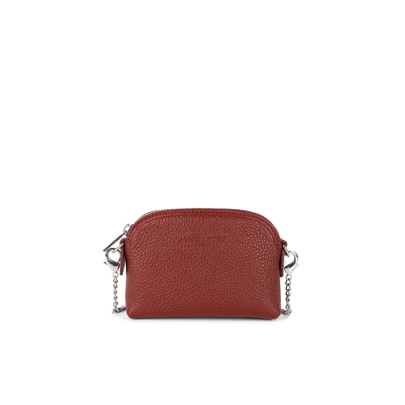 Lancaster Foulonne Double Coin Purse 170-28 Carmine