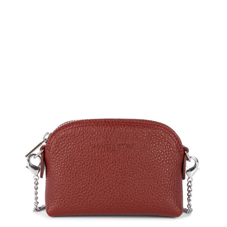 Lancaster Foulonne Double Coin Purse 170-28 Carmine