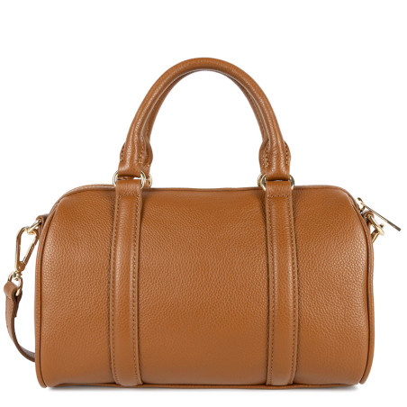 Lancaster Milano Ana Polochon Leather Bag 547-102 Camel