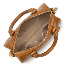 Lancaster Milano Ana Polochon Leather Bag 547-102 Camel