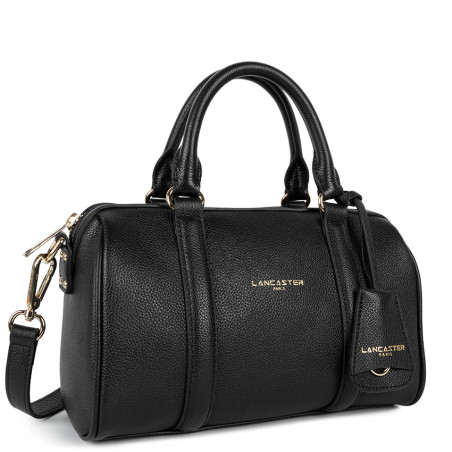 Lancaster Milano Ana Polochon Leather Bag 547-102 Black
