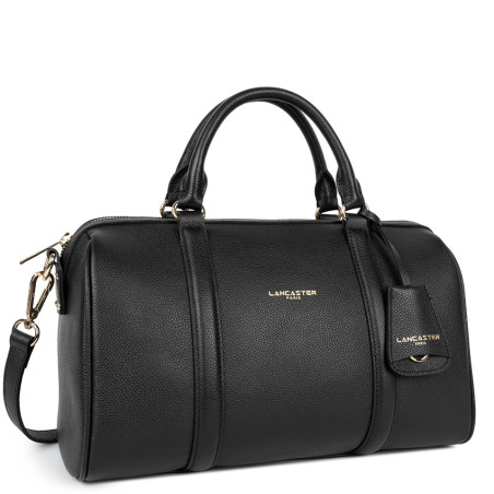Lancaster Milano Ana Grand Polochon Leather Bag 547-103 Black
