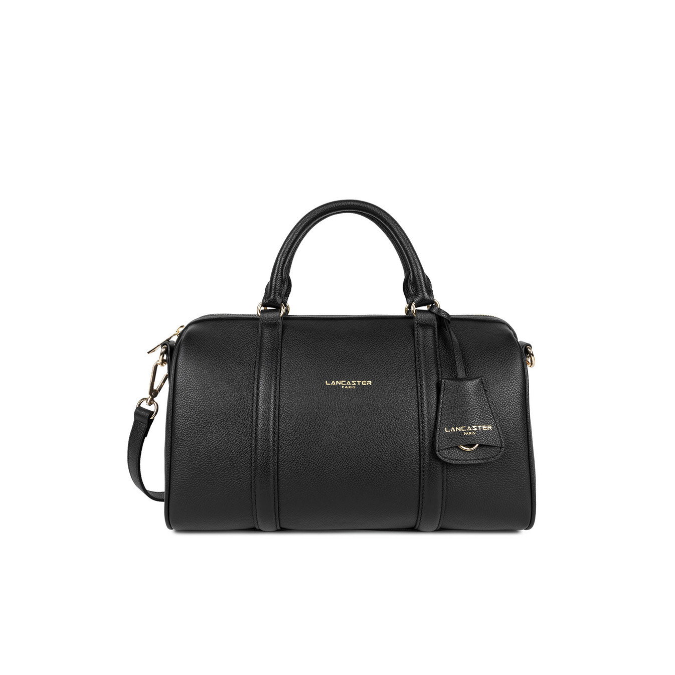 Lancaster Milano Ana Grand Polochon Leather Bag 547-103 Black