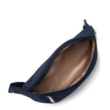 Lancaster Basic Vita Banana Bag 510-83 Navy Blue