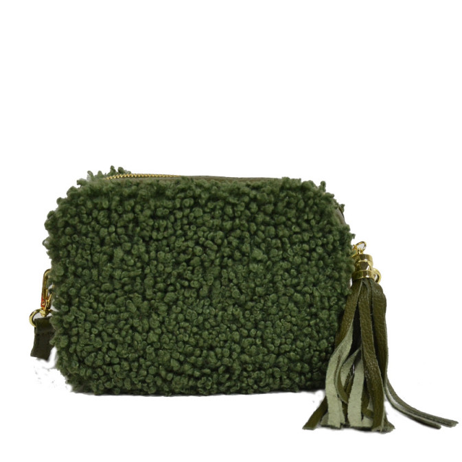 Farfouillette Trotteur Plush Bag 2939 Khaki