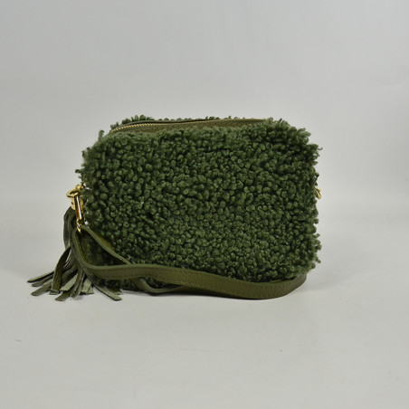 Farfouillette Trotteur Plush Bag 2939 Khaki