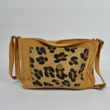 Farfouillette Sac Trotteur Léopard Cuir 3042 Camel Léopard 9