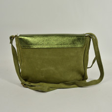 Farfouillette Stroller Bag Leopard Leather 3042 Khaki Leopard