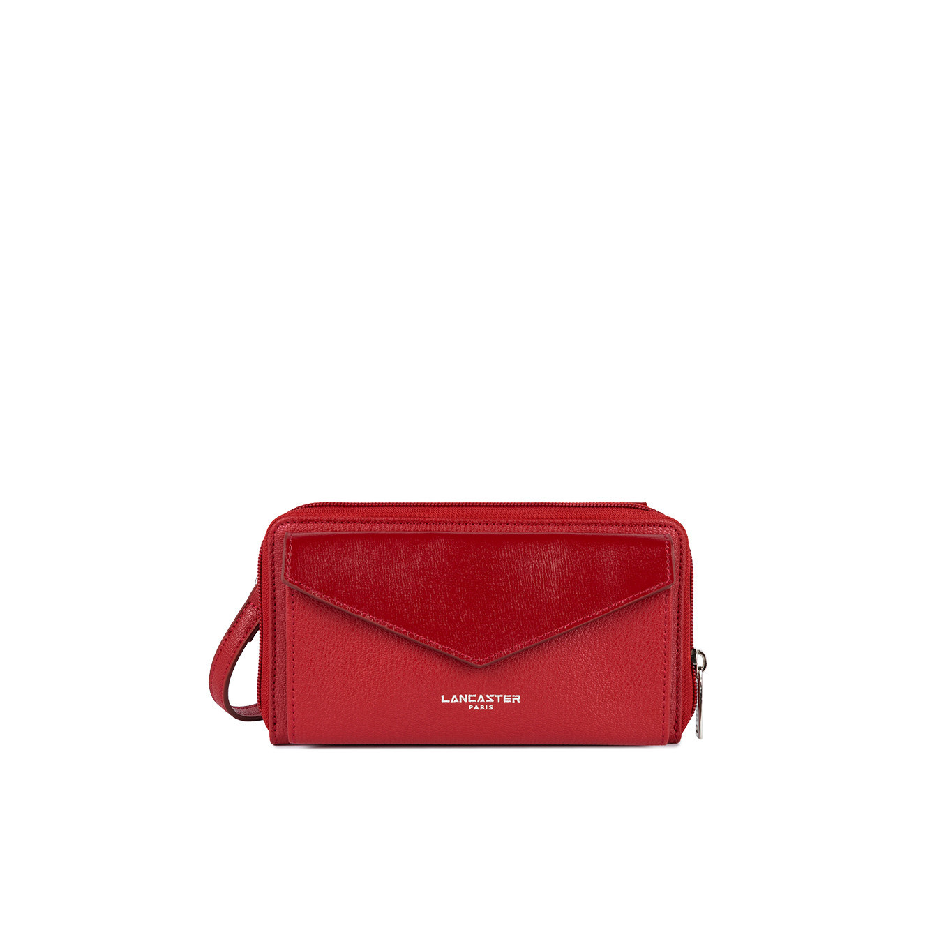 Lancaster Maya Organized Smartphone Pouch 117-08 Carmine