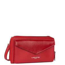 Lancaster Maya Organized Smartphone Pouch 117-08 Carmine