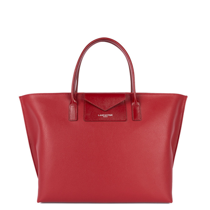 Lancaster Maya Large Tote Bag 517-19 Carmine