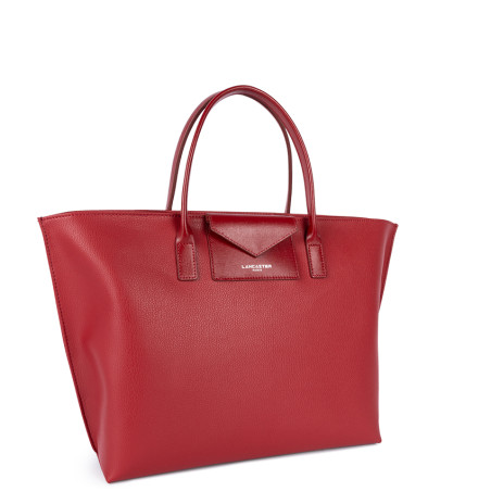 Lancaster Maya Large Tote Bag 517-19 Carmine