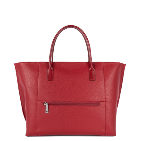 Lancaster Maya Large Tote Bag 517-19 Carmine