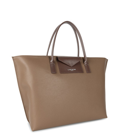 Lancaster Maya Large Tote Bag 517-19 Taupe