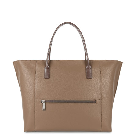 Lancaster Maya Large Sac Cabas 517-19 Taupe dos