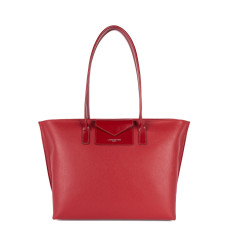 Lancaster Maya Tote Bag 517-20 Carmine