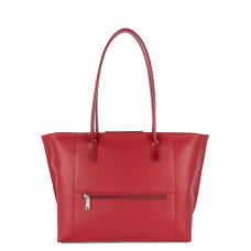Lancaster Maya Tote Bag 517-20 Carmine