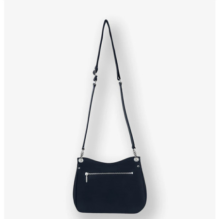 Ateliers Fourès Aphrodite Sac à bandoulière H300 Noir entier derrière