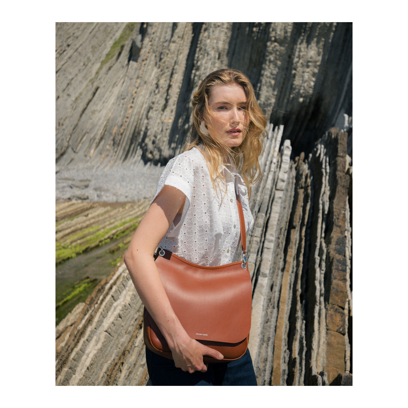 Ateliers Fourès Aphrodite Handbag Fawn
