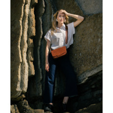 Ateliers Fourès Calista Crossbody Bag H200 Fawn