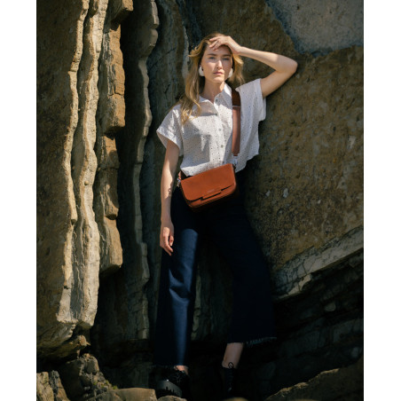 Ateliers Fourès Calista Crossbody Bag H200 Fawn