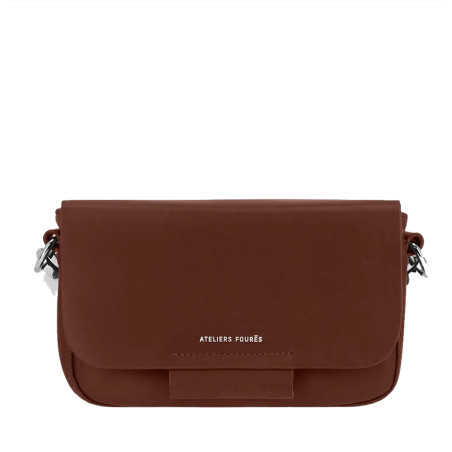 Ateliers Fourès Calista Sac à Porter Epaule  H200 Fauve de face