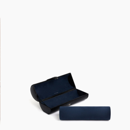 Le Tanneur Watch Case Black Leather