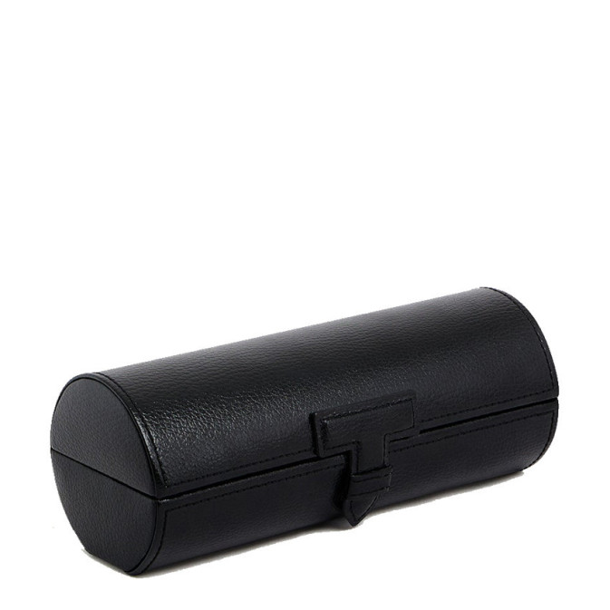Le Tanneur Watch Case Black Leather