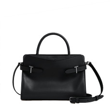 Le Tanneur Emie Handbag Bi-Material Black