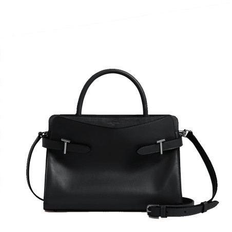 Le Tanneur Emie Handbag Bi-Material Black
