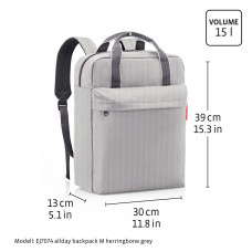 Reisenthel Allday M Sac à Dos 15" Cord Blush