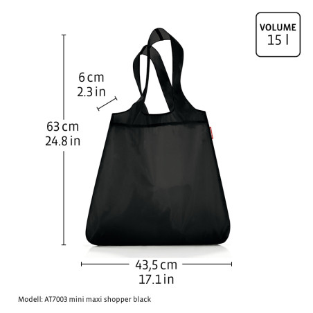 Reisenthel Mini Maxi Shopper Tote bag Pliable Leo Macciato