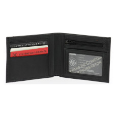 Arthur & Aston Diego Italian Leather Wallet 1438-573U Black