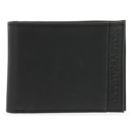 Arthur & Aston Diego Italian Leather Wallet 1438-573U Black