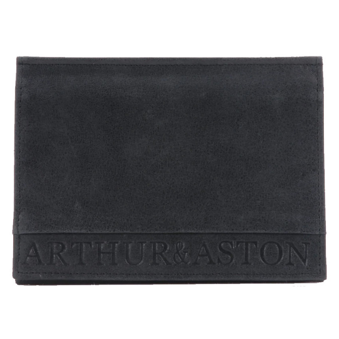 Arthur et Aston Diego Porte Papiers 1438-982U Noir