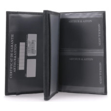 Arthur and Aston Diego Document Holder 1438-982U Black