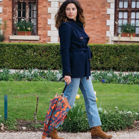 Parapluie Piganiol Long Femme Sous-Bois mannequin
