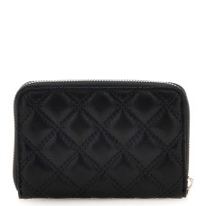 Guess Giully Medium Zip Black Wallet