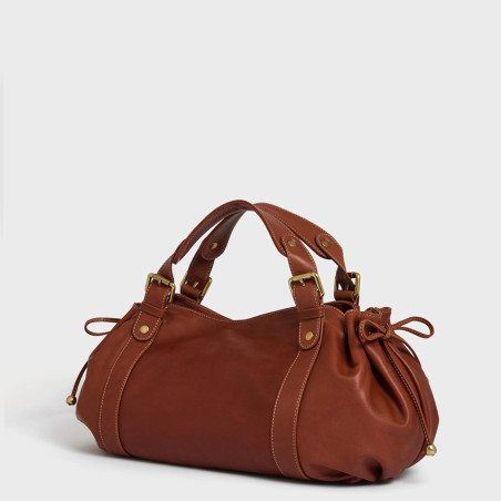 Gérard Darel The 24 Hours Handbag Tan