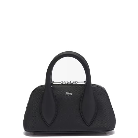 Lacoste Daily City Petit Sac Main Bowling Femme Noir