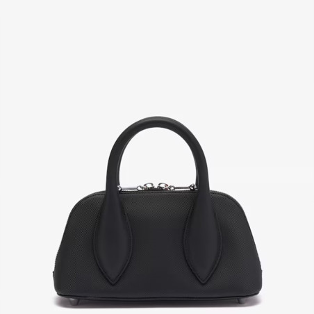 Lacoste Daily City Petit Sac Main Bowling Femme Noir dos