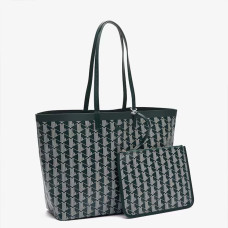 Lacoste Sac Cabas Zely Avec Pochette Sinocle Farine cote