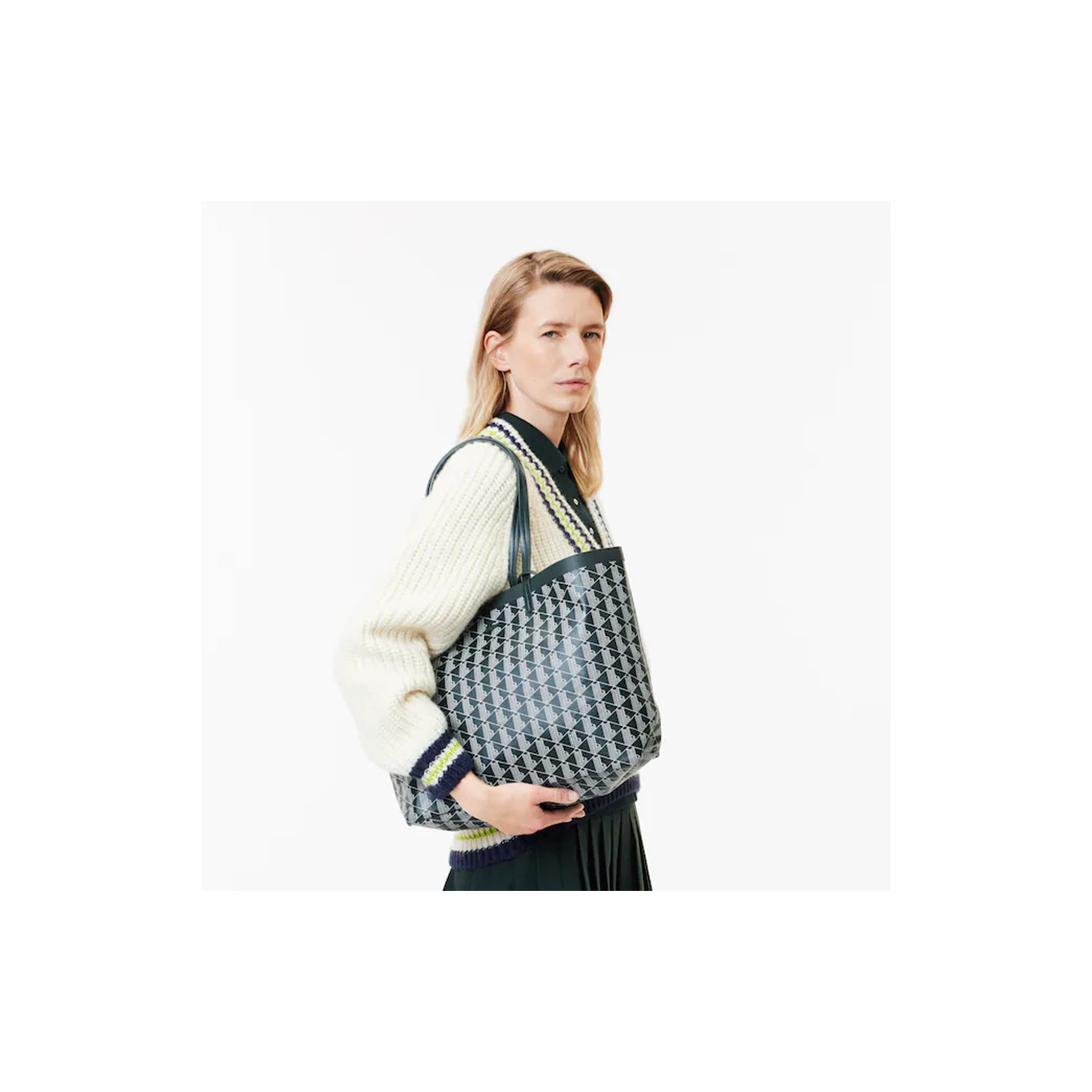 Lacoste Tote Bag Zely with Sinocle Farine Pouch