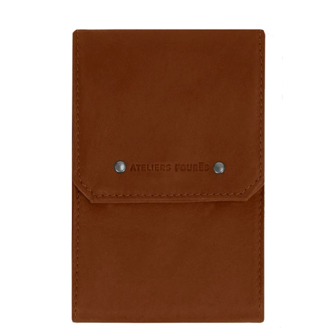 Fourès Baroudeur Pliing Cheque Holder F9129 Tawny